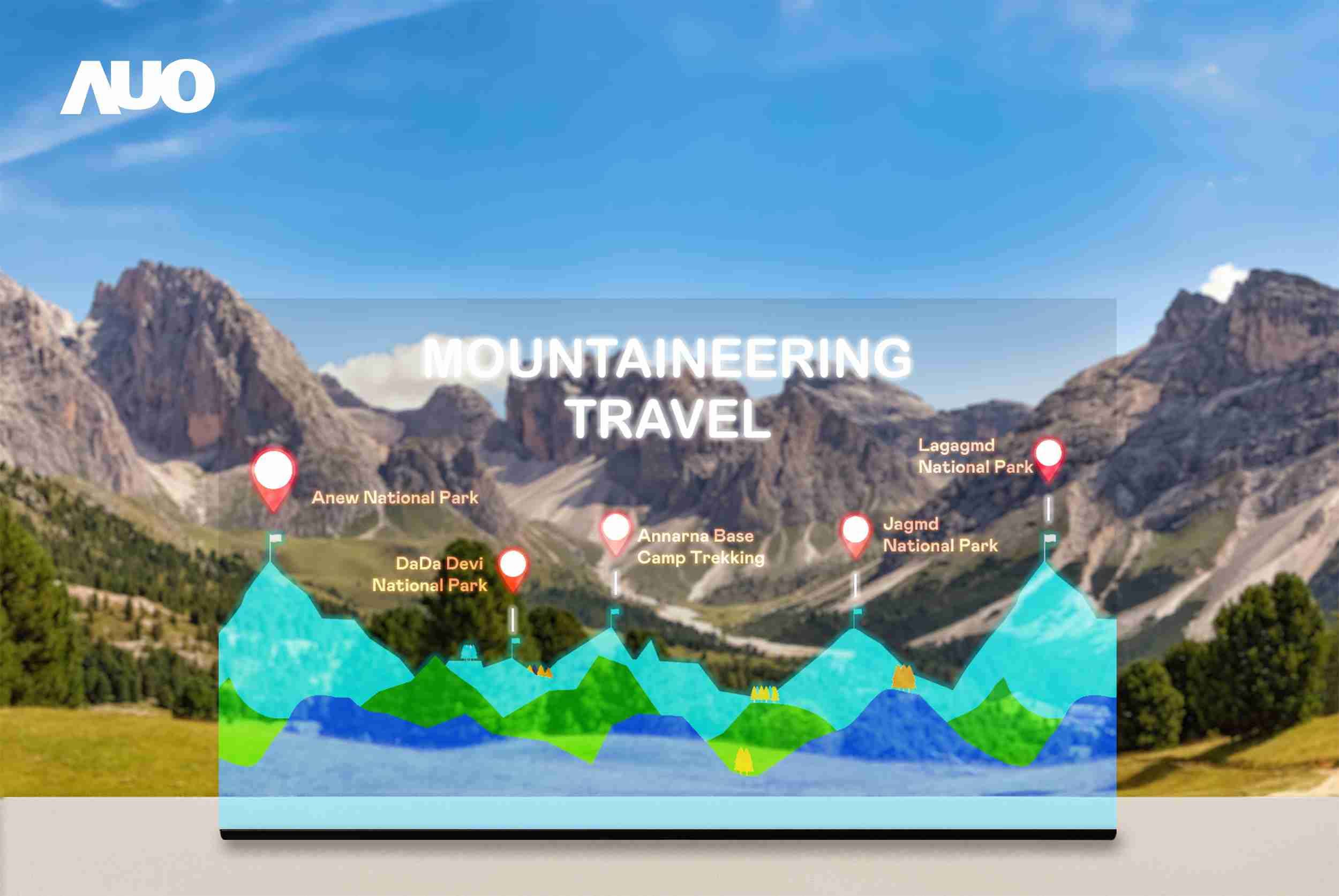 云顶国际8588yd展示全球单片尺寸最大(*)42吋透明Micro LED显示器拼接而成的〝64吋透明Micro LED显示器〞，，具备高透明度、、、、1,000 nits高亮度、、、广色域、、、采用三边无边框的无缝拼接等多重特色，，呈现超高清、、、、细腻画质而不遮挡后方视觉，，，满足层峰需求，，，可广泛运用于零售、、、、艺术展览或商业空间等场域